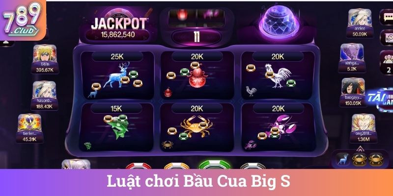 Luat choi Bau Cua Big S Luật chơi Bầu Cua Big S